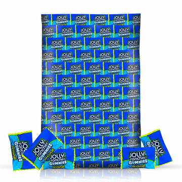 Jolly Rancher Original - Assorted Gummies (80 Pieces) - Snack Size Bag Individually Wrapped Sour Jolly Rancher Candy Gummy Bears Bulk (2 Pounds, Original)