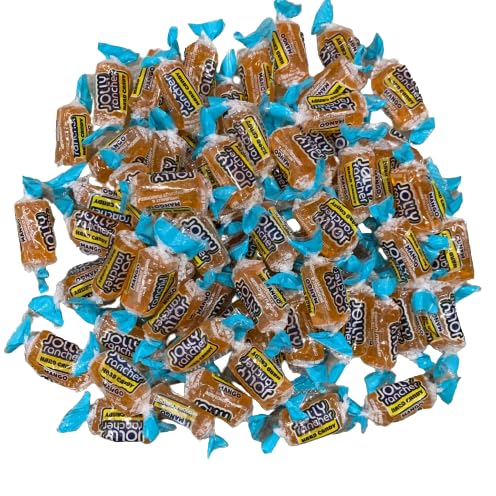 Jolly Rancher Premium Flavored Hard Candy - Individually Wrapped - Bulk Candy Bag - Long-Lasting Fruit Flavor Delight - Resealable Bag (2 Pound, Mango)
