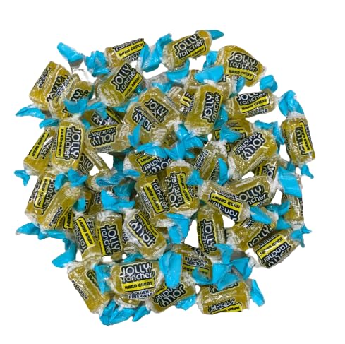 Jolly Rancher Premium Flavored Hard Candy - Individually Wrapped - Bulk Candy Bag - Long-Lasting Fruit Flavor Delight - Resealable Bag (1 Pound, Golden Pineapple)
