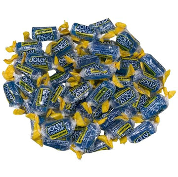 Jolly Rancher Premium Flavored Hard Candy - Individually Wrapped - Bulk Candy Bag - Long-Lasting Fruit Flavor Delight - Resealable Bag (1.5 Pound, Blue Raspberry)