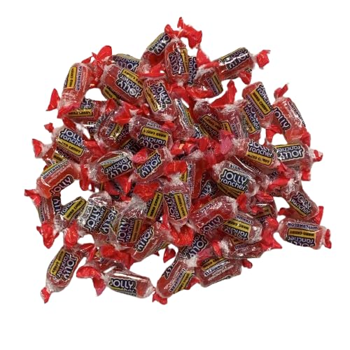 Jolly Rancher Premium Flavored Hard Candy - Individually Wrapped - Bulk Candy Bag - Long-Lasting Fruit Flavor Delight - Resealable Bag (2 Pound, Awesome Reds)