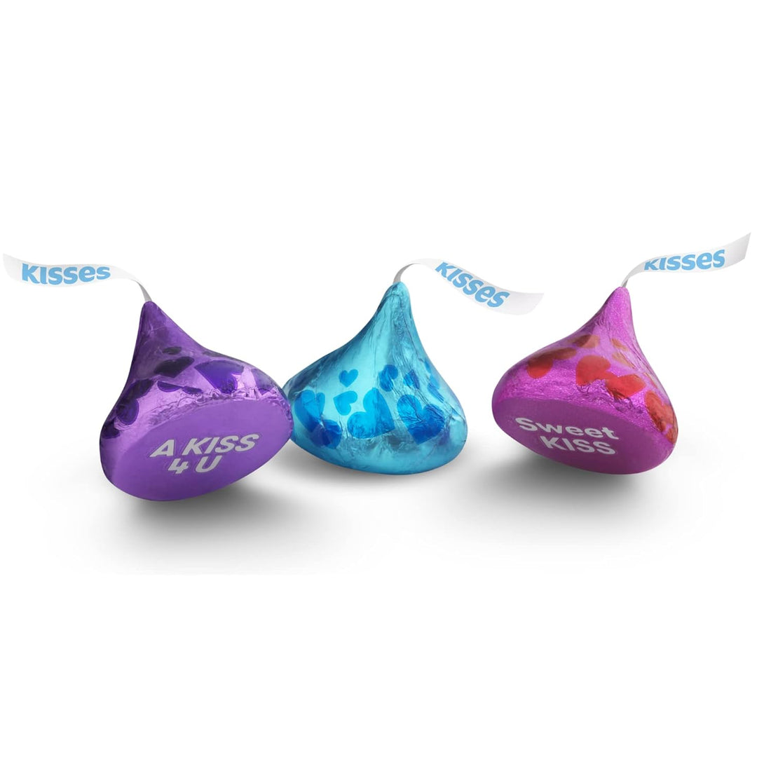 Hershey's Conversation Kisses Valentine Days Chocolate Candy - 2lb (200 pcs)