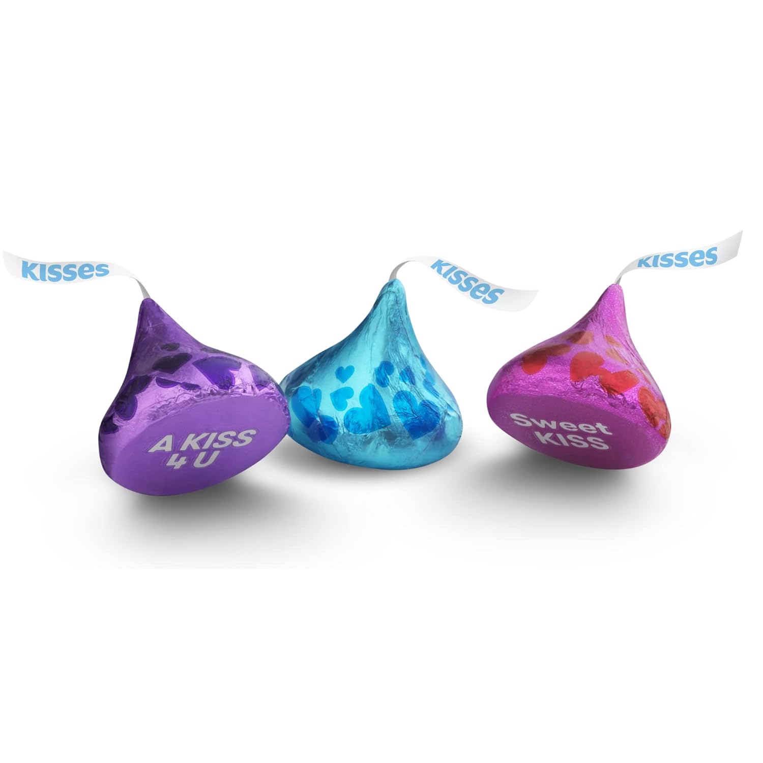 Hershey's Conversation Kisses Valentine Days Bulk Candy - 1lb (100 pcs)
