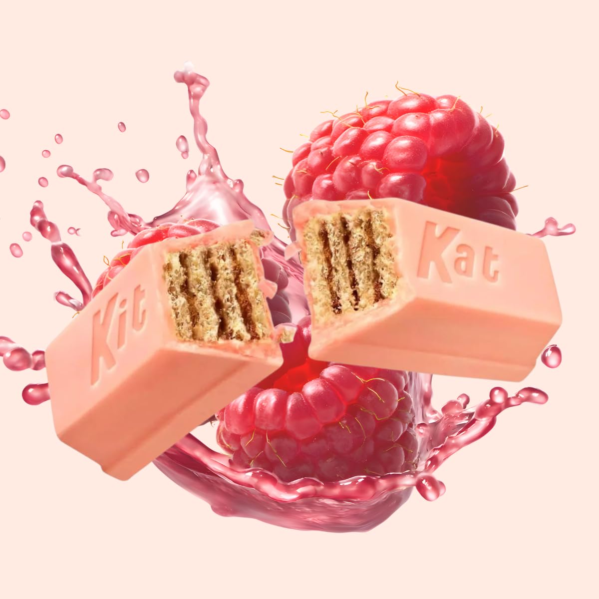 Kitkaat Rasberry Creme Easter Chocolate candy - (2lb 30 Pieces)