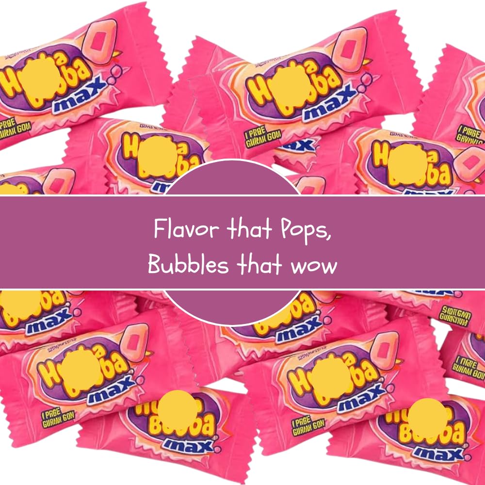 Habba Babba Bubble Gum Max - 1lb Bulk