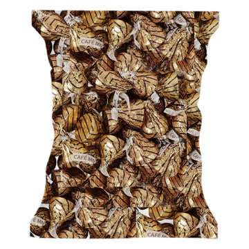 Hershey'ss Cafe Moka Kisses Milk Chocolate candy - (1 LB 90 pcs)