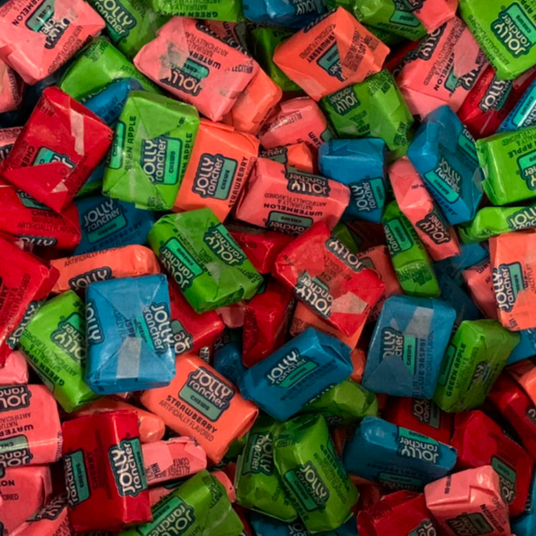 Jolly Rancher Chews Candy - Assorted Flavors - 190 Pieces of Fruity Flavored Chews - Halloween Individually Wrapped Candy Chews for Halloween, Birthdays, Easter, Christmas & Pantry (2 lbs)
