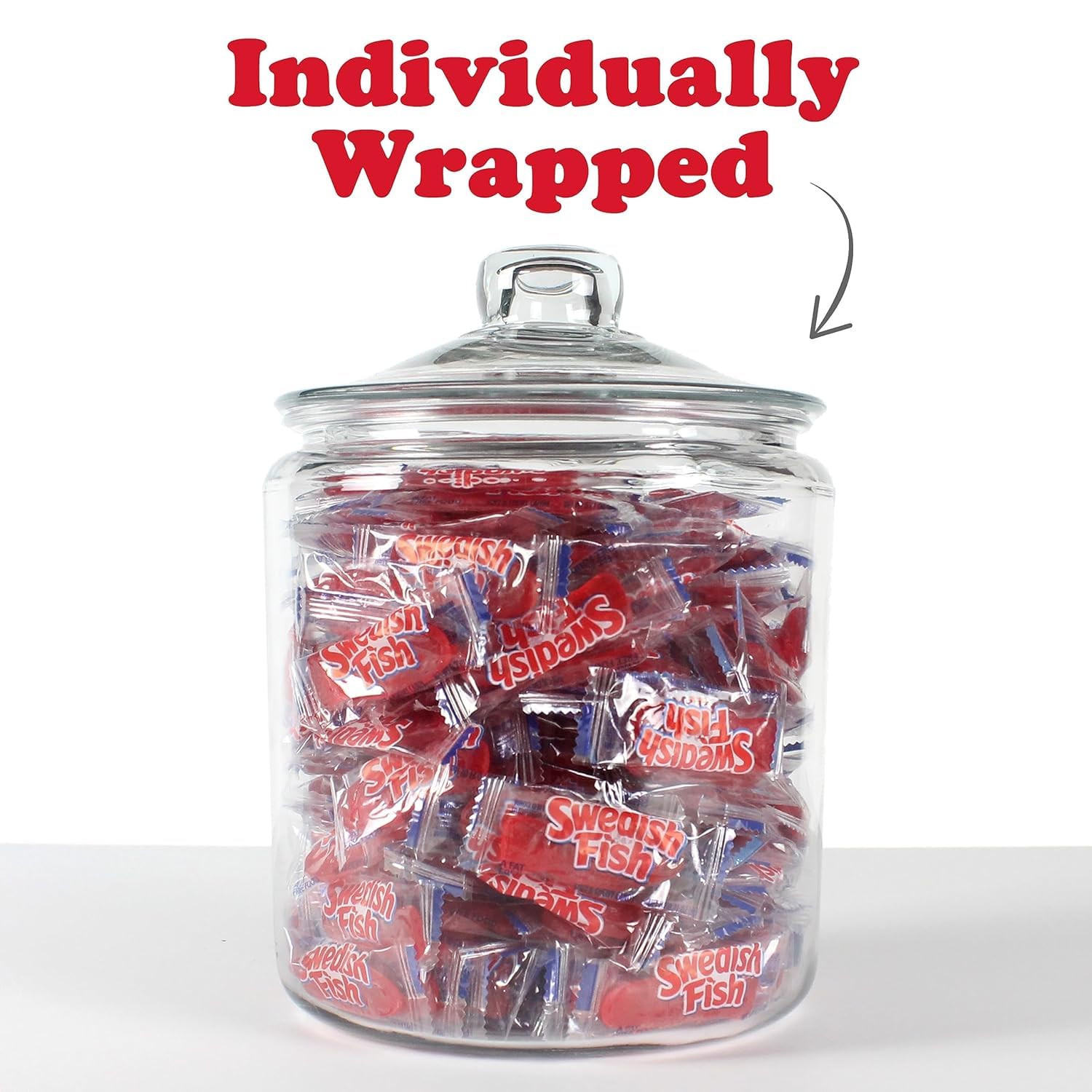 Swidish Fish Kids Soft & Chewy Candy - 2lb (140 Pieces)