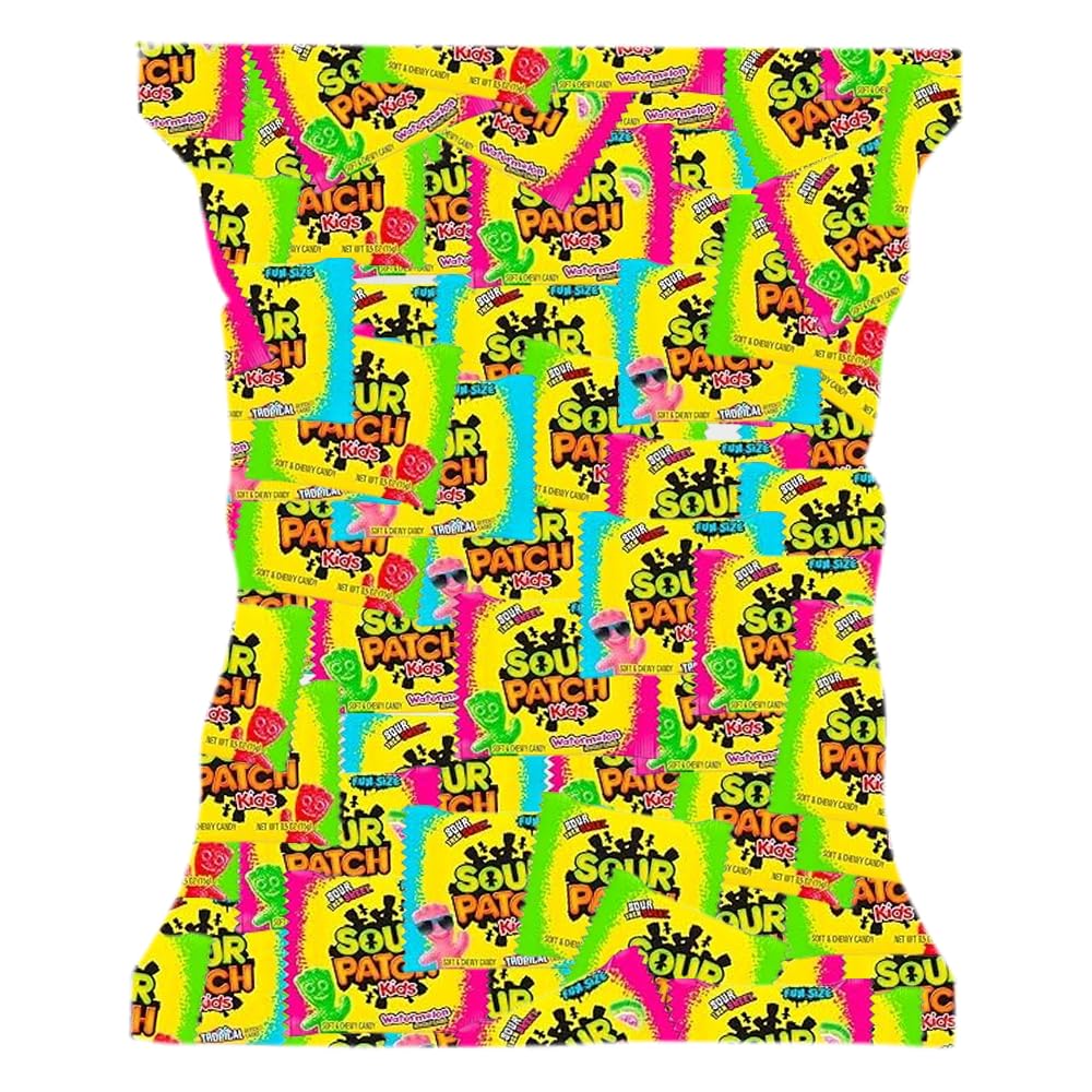 SourPatch Chews Soft & Chewy Candy Assorted Flavors - 1lb