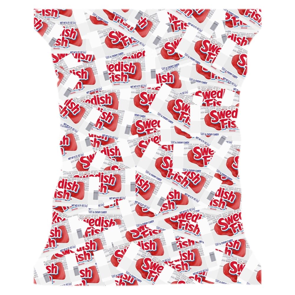 Swidish Fish Kids Soft & Chewy Candy - 0.5lb (35 Pieces)