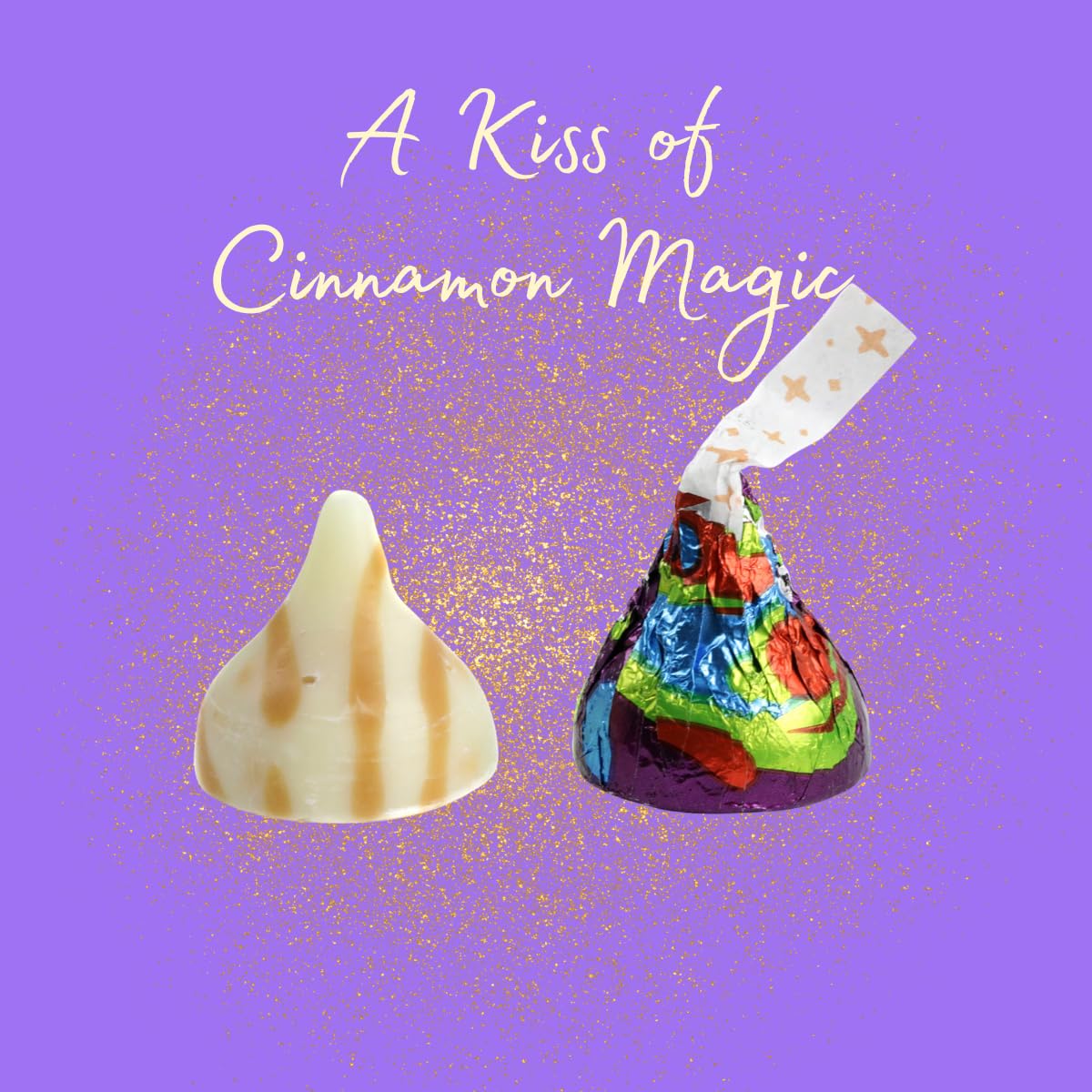 Hershey'ss Cinnamon Toast Crunch Kisses Milk Chocolate candy - (2LB 180 pcs)