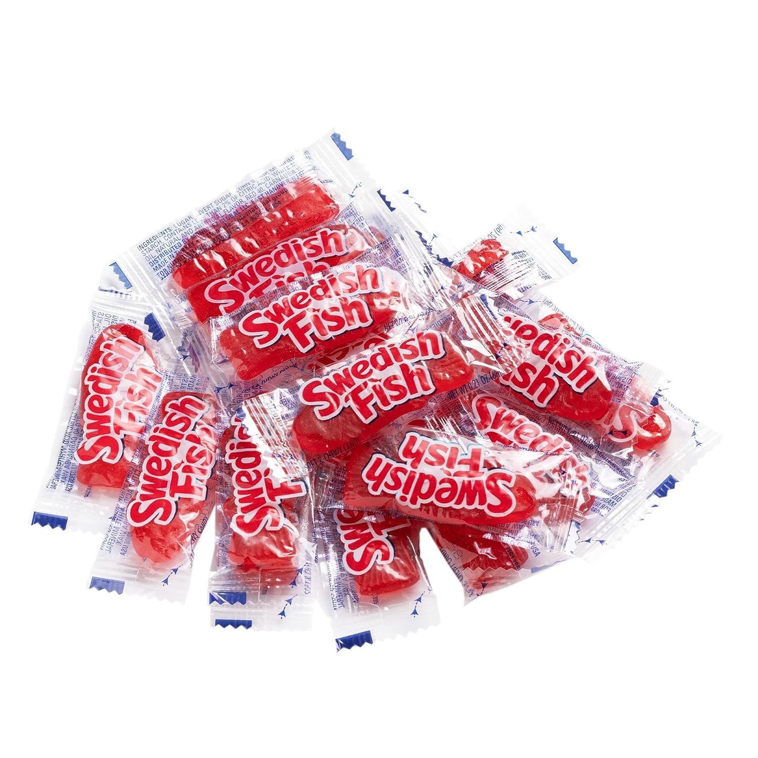 Swidish Fish Kids Soft & Chewy Candy - 2lb (140 Pieces)