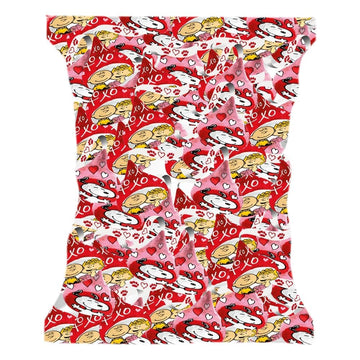 Hersheyes Snoopy Kisses Valentine Days Chocolate Candy - 1lb (100 pcs)