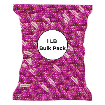 Hershey'ss Rainbow Brownie Kisses Milk Chocolate candy - (1LB 90 pcs)