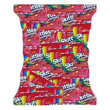 Skittles Original Fun Size Chewy Candy- 2lb (60 Pieces) Bulk Candy Bag with Classic Strawberry, Grape, Lemon, Orange, and Lime Flavors for Halloween, Fun Parties, and Celebrations.