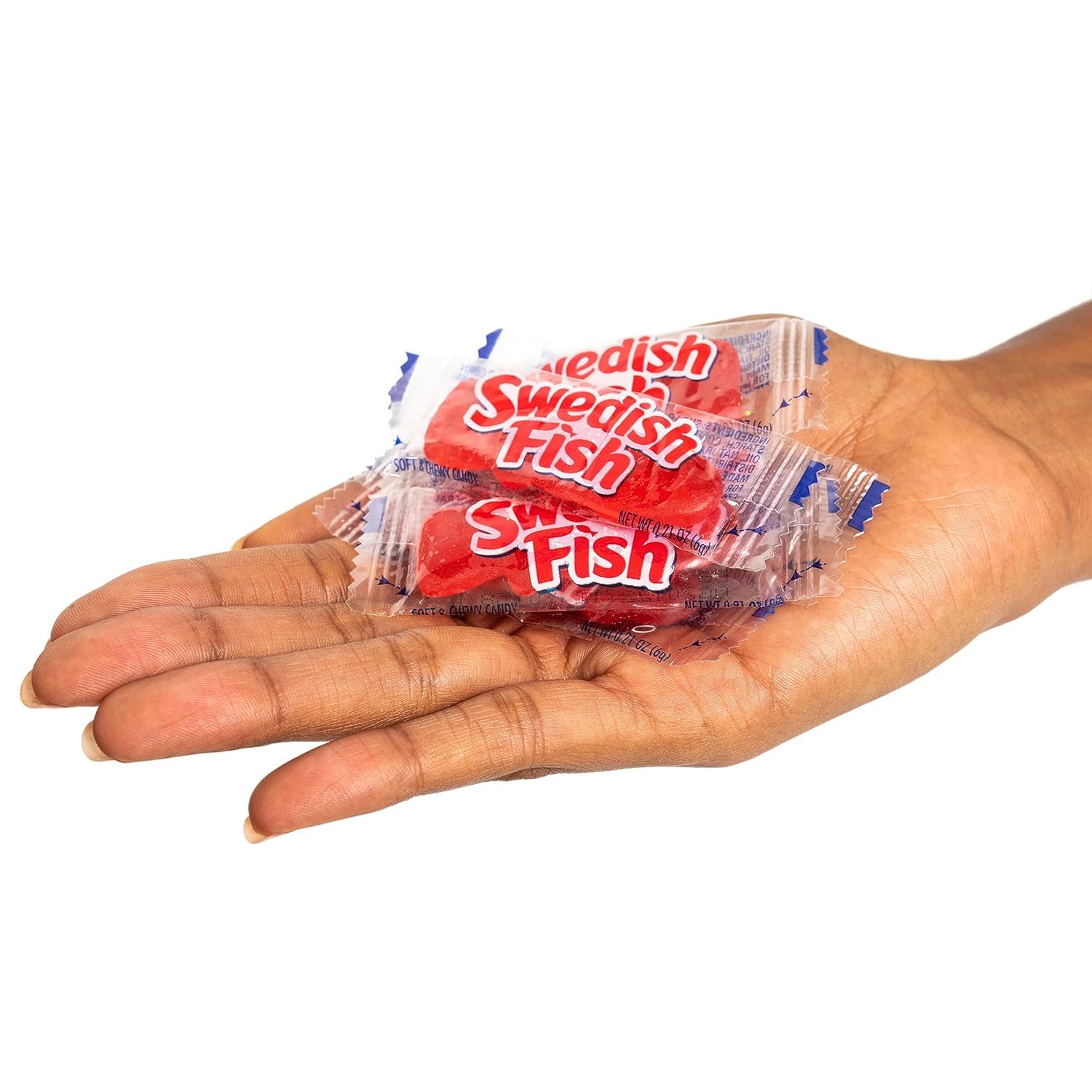 Swidish Fish Kids Soft & Chewy Candy - 2lb (140 Pieces)