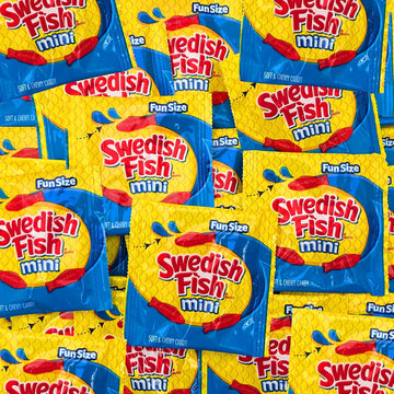 Swidsh Fish Mini Soft and Chewy Fun Size Candy Variety Pack, Bulk Gummy Candy Individually Wrapped, 0.5Pound (17 Count)