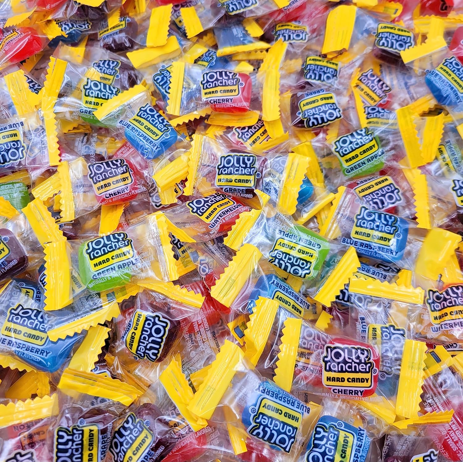 JolyRanchers Hard Candy Squares - (1LB 100 Peices) Assorted Flavored Hard Bulk Candy