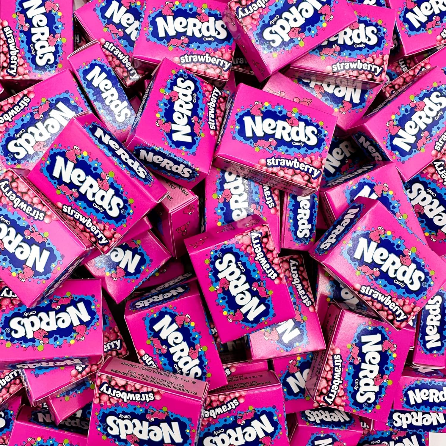 Nerds Mini Candy Bulk Strawberry Flavor - 2lb Pack