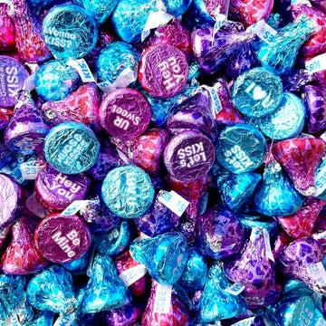 Hershey's Conversation Kisses Valentine Days Bulk Candy - 1lb (100 pcs)