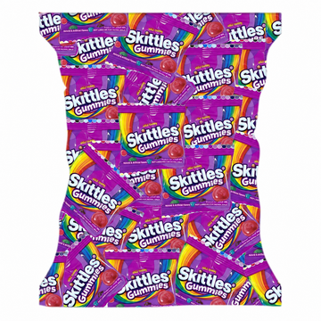 Skittles Wild Berry Gummy Candy - 1lb 40+ Pieces Bulk Skittles Halloween candy - Bulk Individually Wrapped candies for Birthday Parties, Easter, Pinata & others