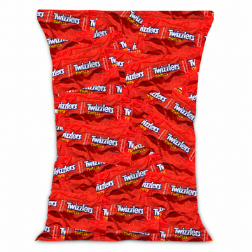 Twizlers Strawberry Flavor Twist Candy - (2lb 70+ Pieces)